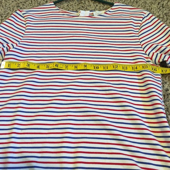 From Anthropologie a shirt with white cuffs! - Picture 2 of 5